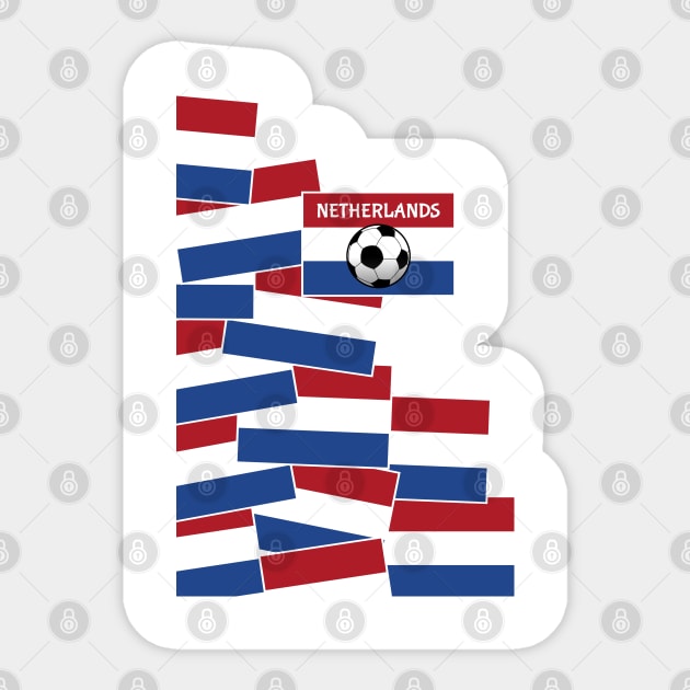 mailboxdisco (mailboxdisco) Netherlands Flag Football Sticker by mailboxdisco